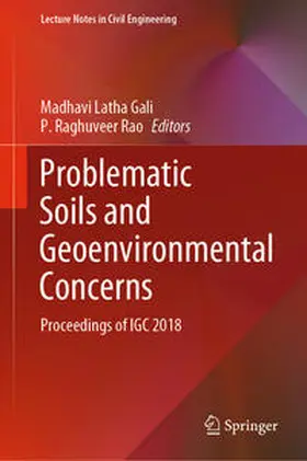 Latha Gali / Raghuveer Rao |  Problematic Soils and Geoenvironmental Concerns | eBook | Sack Fachmedien