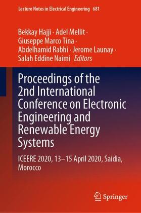 Hajji / Mellit / Naimi |  Proceedings of the 2nd International Conference on Electronic Engineering and Renewable Energy Systems | Buch |  Sack Fachmedien