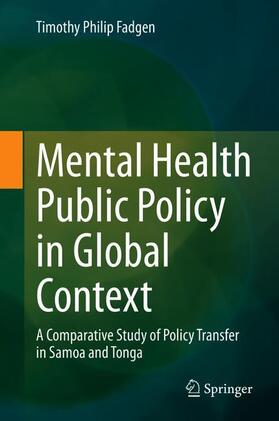 Fadgen |  Mental Health Public Policy in Global Context | Buch |  Sack Fachmedien