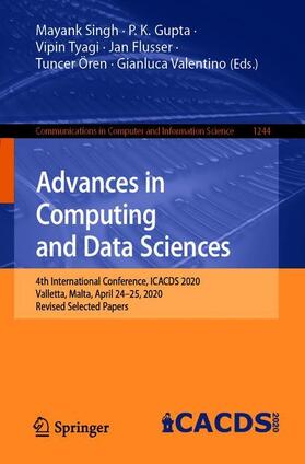 Singh / Gupta / Valentino |  Advances in Computing and Data Sciences | Buch |  Sack Fachmedien
