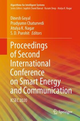 Goyal / Purohit / Chaturvedi | Proceedings of Second International Conference on Smart Energy and Communication | Buch | 978-981-15-6706-3 | sack.de