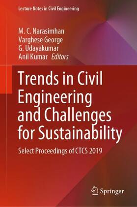 Narasimhan / Kumar / George |  Trends in Civil Engineering and Challenges for Sustainability | Buch |  Sack Fachmedien