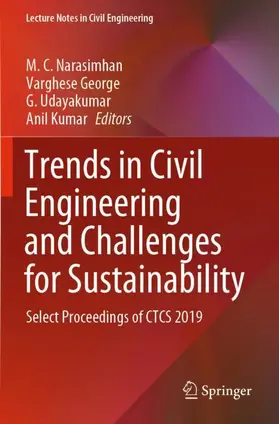 Narasimhan / Kumar / George |  Trends in Civil Engineering and Challenges for Sustainability | Buch |  Sack Fachmedien