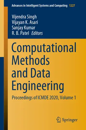 Singh / Asari / Kumar |  Computational Methods and Data Engineering | eBook | Sack Fachmedien