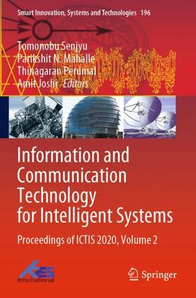 Senjyu / Joshi / Mahalle |  Information and Communication Technology for Intelligent Systems | Buch |  Sack Fachmedien
