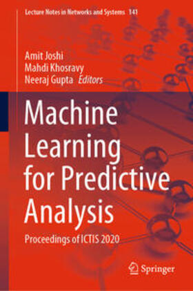 Joshi / Khosravy / Gupta |  Machine Learning for Predictive Analysis | eBook | Sack Fachmedien