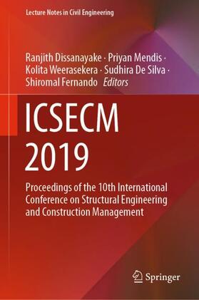 Dissanayake / Mendis / Fernando |  ICSECM 2019 | Buch |  Sack Fachmedien