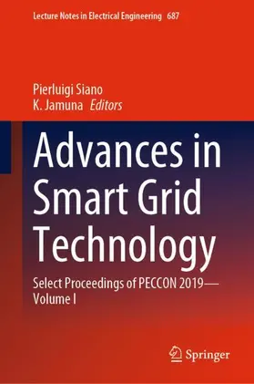 Jamuna / Siano |  Advances in Smart Grid Technology | Buch |  Sack Fachmedien