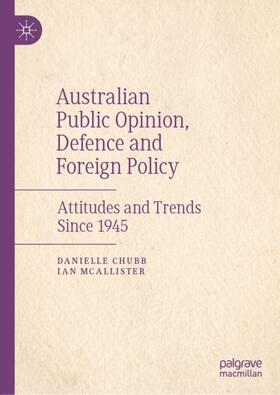 McAllister / Chubb |  Australian Public Opinion, Defence and Foreign Policy | Buch |  Sack Fachmedien