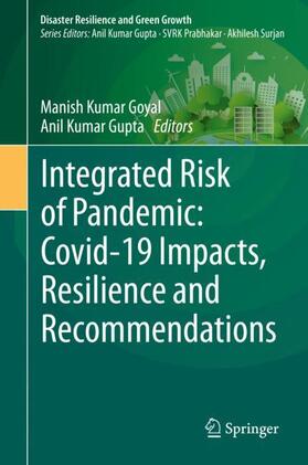 Gupta / Goyal |  Integrated Risk of Pandemic: Covid-19 Impacts, Resilience and Recommendations | Buch |  Sack Fachmedien