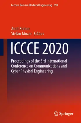 Kumar / Mozar |  ICCCE 2020 | eBook | Sack Fachmedien