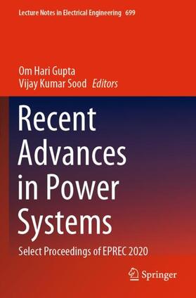 Sood / Gupta |  Recent Advances in Power Systems | Buch |  Sack Fachmedien