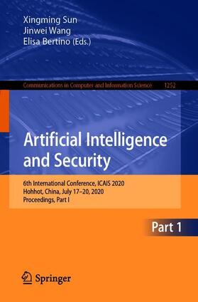 Sun / Bertino / Wang |  Artificial Intelligence and Security | Buch |  Sack Fachmedien