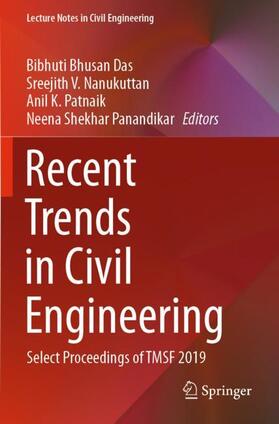 Das / Panandikar / Nanukuttan |  Recent Trends in Civil Engineering | Buch |  Sack Fachmedien