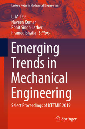 Das / Kumar / Lather |  Emerging Trends in Mechanical Engineering | eBook | Sack Fachmedien