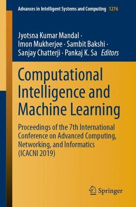 Mandal / Mukherjee / Sa |  Computational Intelligence and Machine Learning | Buch |  Sack Fachmedien