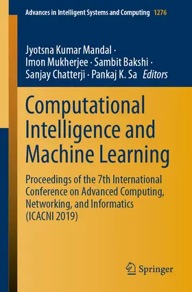 Mandal / Mukherjee / Bakshi |  Computational Intelligence and Machine Learning | eBook | Sack Fachmedien