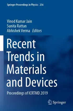 Jain / Verma / Rattan |  Recent Trends in Materials and Devices | Buch |  Sack Fachmedien