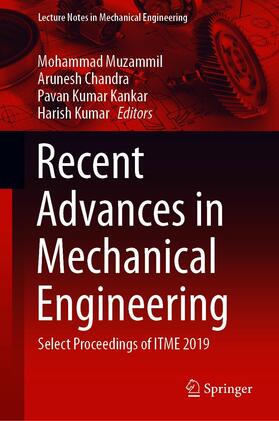 Muzammil / Chandra / Kankar |  Recent Advances in Mechanical Engineering | eBook | Sack Fachmedien