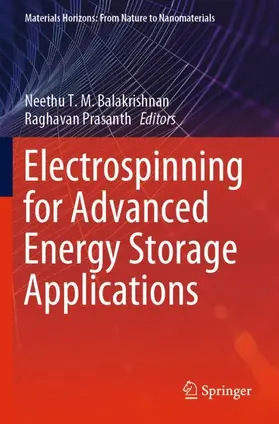 Prasanth / Balakrishnan |  Electrospinning for Advanced Energy Storage Applications | Buch |  Sack Fachmedien