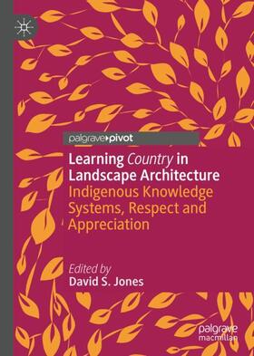 Jones |  Learning Country in Landscape Architecture | Buch |  Sack Fachmedien