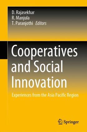 Rajasekhar / Paranjothi / Manjula |  Cooperatives and Social Innovation | Buch |  Sack Fachmedien