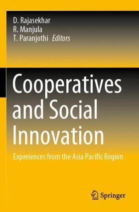 Rajasekhar / Paranjothi / Manjula |  Cooperatives and Social Innovation | Buch |  Sack Fachmedien