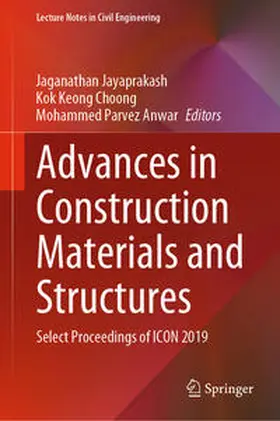 Jayaprakash / Choong / Anwar |  Advances in Construction Materials and Structures | eBook | Sack Fachmedien