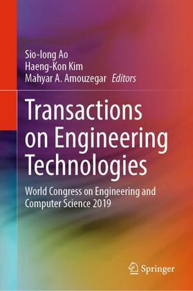 Ao / Amouzegar / Kim |  Transactions on Engineering Technologies | Buch |  Sack Fachmedien