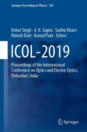 Singh / Gupta / Pant |  ICOL-2019 | Buch |  Sack Fachmedien