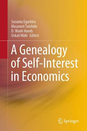 Egashira / Mäki / Taishido |  A Genealogy of Self-Interest in Economics | Buch |  Sack Fachmedien
