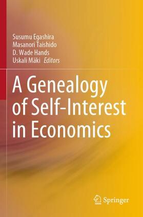 Egashira / Mäki / Taishido |  A Genealogy of Self-Interest in Economics | Buch |  Sack Fachmedien