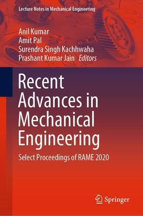 Kumar / Pal / Jain | Recent Advances in Mechanical Engineering | Buch | 978-981-15-9677-3 | sack.de