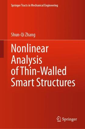 Zhang |  Nonlinear Analysis of Thin-Walled Smart Structures | Buch |  Sack Fachmedien