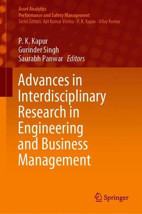 Kapur / Panwar / Singh |  Advances in Interdisciplinary Research in Engineering and Business Management | Buch |  Sack Fachmedien