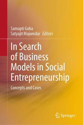 Majumdar / Guha |  In Search of Business Models in Social Entrepreneurship | Buch |  Sack Fachmedien