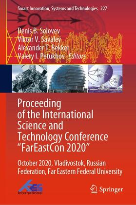 Solovev / Savaley / Bekker |  Proceeding of the International Science and Technology Conference "FarEast?on 2020" | eBook | Sack Fachmedien
