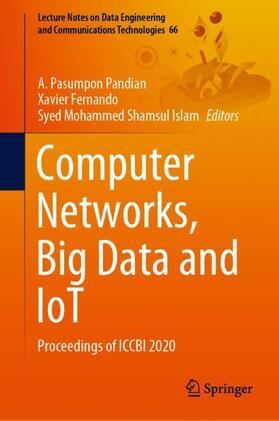 Pandian / Islam / Fernando |  Computer Networks, Big Data and IoT | Buch |  Sack Fachmedien