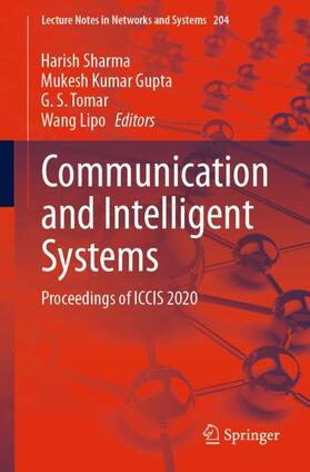 Sharma / Lipo / Gupta |  Communication and Intelligent Systems | Buch |  Sack Fachmedien