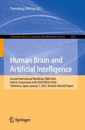 Wang |  Human Brain and Artificial Intelligence | Buch |  Sack Fachmedien