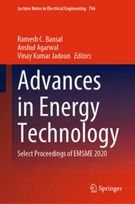 Bansal / Agarwal / Jadoun |  Advances in Energy Technology | eBook | Sack Fachmedien