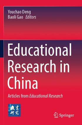 Gao / Deng |  Educational Research in China | Buch |  Sack Fachmedien