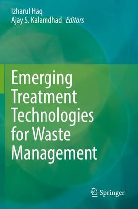 Kalamdhad / Haq |  Emerging Treatment Technologies for Waste Management | Buch |  Sack Fachmedien