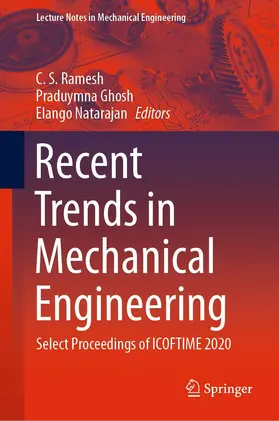 Ramesh / Ghosh / Natarajan |  Recent Trends in Mechanical Engineering | eBook | Sack Fachmedien