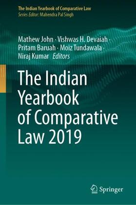 John / Devaiah / Kumar |  The Indian Yearbook of Comparative Law 2019 | Buch |  Sack Fachmedien