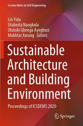 Yola / Awang / Nangkula |  Sustainable Architecture and Building Environment | Buch |  Sack Fachmedien