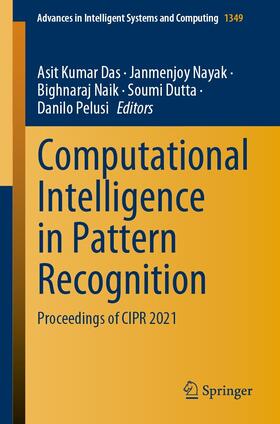 Das / Nayak / Naik |  Computational Intelligence in Pattern Recognition | eBook | Sack Fachmedien