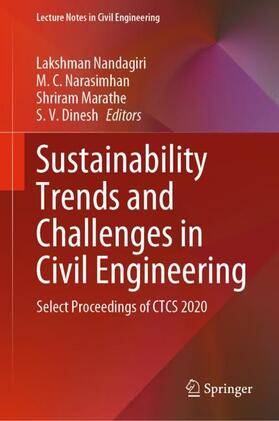 Nandagiri / Dinesh / Narasimhan |  Sustainability Trends and Challenges in Civil Engineering | Buch |  Sack Fachmedien