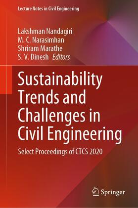 Nandagiri / Narasimhan / Marathe |  Sustainability Trends and Challenges in Civil Engineering | eBook | Sack Fachmedien