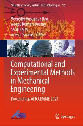 Rao / Saxena / Kumaraswamy |  Computational and Experimental Methods in Mechanical Engineering | Buch |  Sack Fachmedien